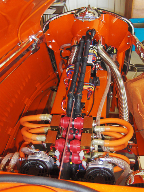 Top View Under The Hood